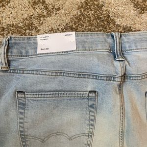 American Eagle athletic skinny jeans